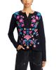 Johnny Was Johnny Was Embroidered Henley Top - 1