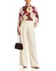 Johnny Was Johnny Was Geovana Keyhole Mockneck Floral Silk Blouse - 2