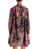 Johnny Was Johnny Was Magaly Silk Tie Neck Mini Dress - 4