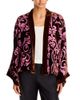 Johnny Was Johnny Was Shakri Short Velvet Trim Kimono - 1