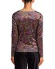Johnny Was Johnny Was Stretch Velvet Asymmetric Top - 3