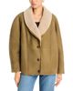 Johnny Was Johnny Was Suede & Shearling Shawl Collar Coat - 3