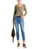 Johnny Was Johnny Was The Cropped Mid Rise Skinny Jeans in Light Wash - 2