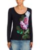 Johnny Was Johnny Was The Janie Favorite Long Sleeve Scoop Neck Tee - 1
