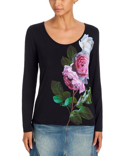 Johnny Was Johnny Was The Janie Favorite Long Sleeve Scoop Neck Tee