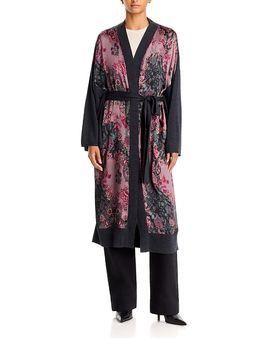 Johnny Was Johnny Was The Printed Knit Wool Kimono