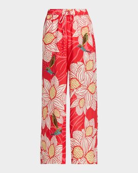 Johnny Was Johnny Was x Ashley Percival Zerua Wide-Leg Pants