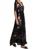 Johnny Was Women's Adeline Amapola Embroidered Silk Maxi Dress - 2