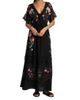 Johnny Was Women's Adeline Amapola Embroidered Silk Maxi Dress - 3