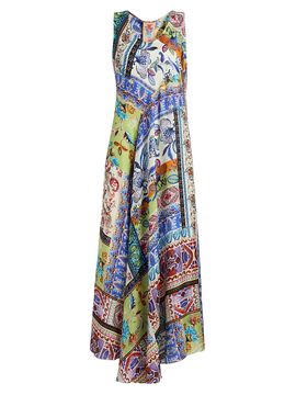 knee length dresses for ladies Johnny Was - Lace Valeria Dress w/ Slip