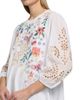 Johnny Was Women's Arva Embroidered Cotton Blouse - 6