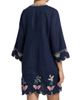 Johnny Was Women's Arva Linen Scallop Minidress - 5