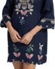 Johnny Was Women's Arva Linen Scallop Minidress - 6