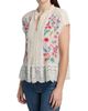 Johnny Was Women's Astrud Romana Embroidered Floral Blouse - 4