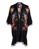 Johnny Was Women's Baccara Silk-Blend Ruffled Caftan - 1