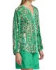 Johnny Was Women's Ellen Printed Silk Button-Front Shirt - 4
