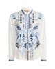 Johnny Was Women's Luisa Embroidered Shirt - 8