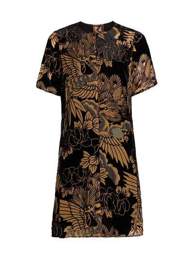Johnny Was Women's Lyla Printed Knee-Length Dress
