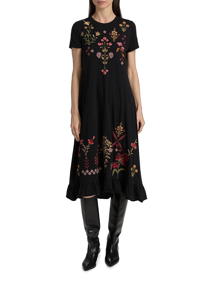 green emerald velvet dress Camellia Mandarin Collar Midi Dress