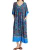 Johnny Was Women's Maris Printed Caftan Maxi Dress - 3