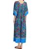 Johnny Was Women's Maris Printed Caftan Maxi Dress - 5