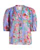 Johnny Was Women's Mirrian All My Love Floral Peasant Blouse - 8