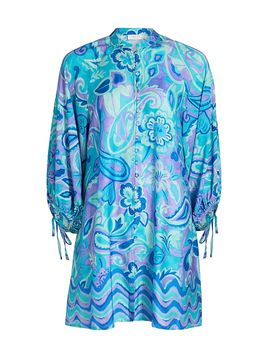 Johnny Was Women's Mulla Floral-Paisley Minidress