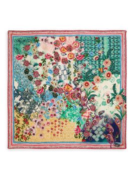 Johnny Was Women's Patchwork Silk Scarf