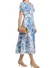 Johnny Was Women's Pintuck Tiered Midi-Dress - 4