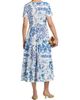 Johnny Was Women's Pintuck Tiered Midi-Dress - 5