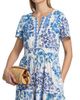 Johnny Was Women's Pintuck Tiered Midi-Dress - 6