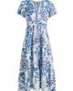Johnny Was Women's Pintuck Tiered Midi-Dress - 8