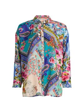 Johnny Was Women's The Audrey Evie Patchwork Tunic