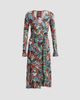 Johnny Was Women's The Janie Favorite Printed Wrap Midi Dress - 1