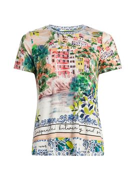 Johnny Was Women's The Janie Printed Crewneck T-Shirt