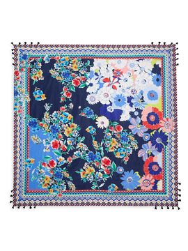 Johnny Was Women's Tiana Floral Silk Scarf