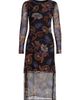 Johnny Was Women's Tulus Floral Mesh Midi-Dress - 1