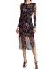 Johnny Was Women's Tulus Floral Mesh Midi-Dress - 3