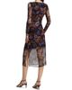 Johnny Was Women's Tulus Floral Mesh Midi-Dress - 5