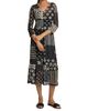 Johnny Was Women's Wynona Golden Blossom Midi-Dress - 2