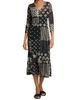 Johnny Was Women's Wynona Golden Blossom Midi-Dress - 3