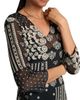 Johnny Was Women's Wynona Golden Blossom Midi-Dress - 6