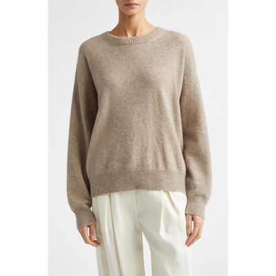 Johnstons of Elgin Johnstons of Elgin Boyce Brushed Cashmere & Silk Crewneck Sweater