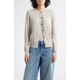 Johnstons of Elgin Johnstons of Elgin Honor Cashmere Crewneck Cardigan