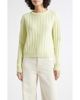 Johnstons of Elgin Johnstons of Elgin Lecht Cashmere Rib Crewneck Sweater - 1