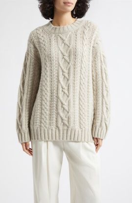 Johnstons of Elgin Johnstons of Elgin Mabel Cashmere Crewneck Sweater