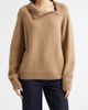 Johnstons of Elgin Johnstons of Elgin Millis Asymmetric Cashmere & Cotton Quarter Zip Sweater - 1