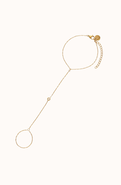 Joiana Jewelry Joiana Jewelry Bezel Hand Chain