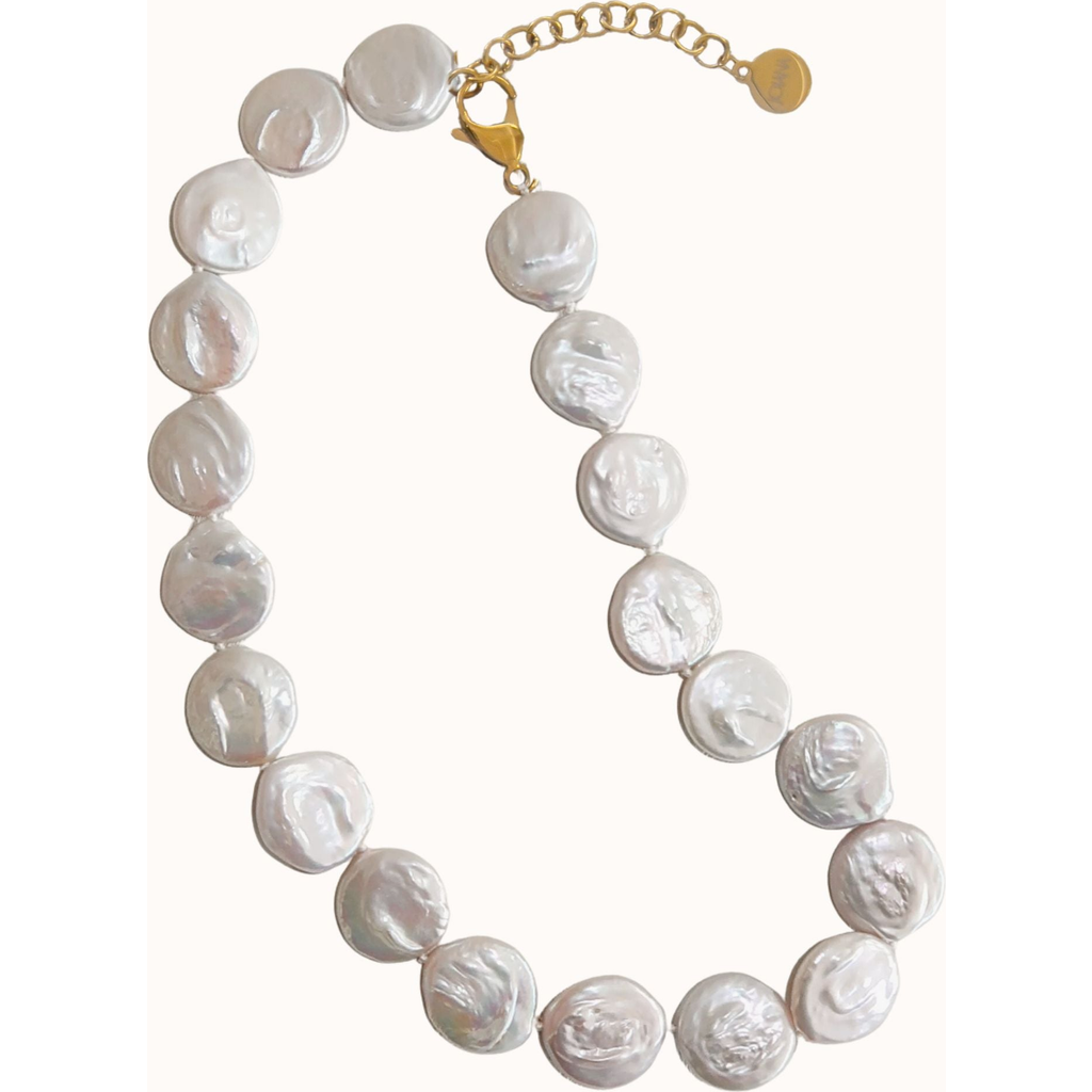 Joiana Jewelry Joiana Jewelry Coin Pearl Necklace