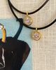 Joiana Jewelry Joiana Jewelry Hollis Bezel Drop Charm in Gold, Women's at Urban Outfitters - 1